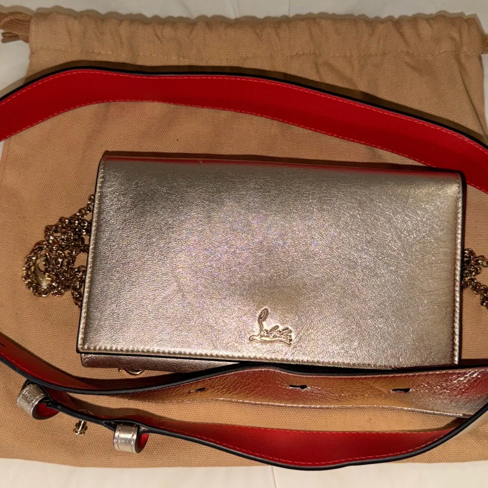 Christian Louboutin Metallic Crossbody / Clutch / Belt Bag - Picture 15 of 15